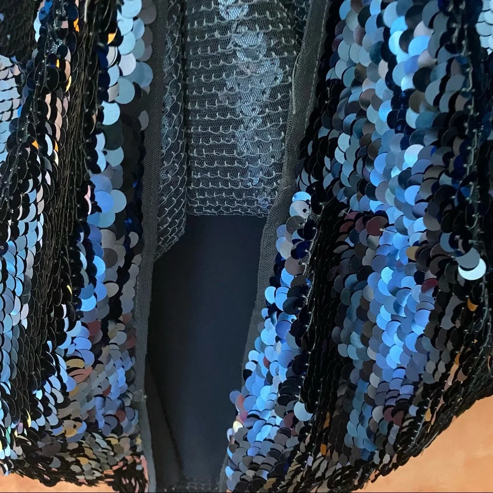 Halogen Sequins Cap Sleeve Top 🌵M - Picture 4 of 9